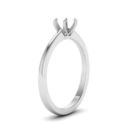 Classic Six Prong Semi Mount Ring