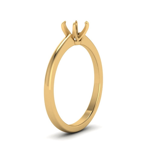 Classic Six Prong Semi Mount Ring