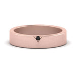 Load image into Gallery viewer, Classic V Shaped Solitaire Stone Mens Band
