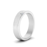 Load image into Gallery viewer, Classic V Shaped Solitaire Stone Mens Band
