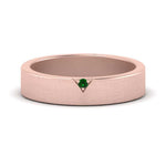 Load image into Gallery viewer, Classic V Shaped Solitaire Stone Mens Band
