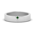 Load image into Gallery viewer, Classic V Shaped Solitaire Stone Mens Band
