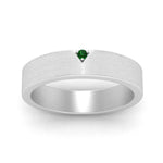 Load image into Gallery viewer, Classic V Shaped Solitaire Stone Mens Band
