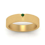 Load image into Gallery viewer, Classic V Shaped Solitaire Stone Mens Band
