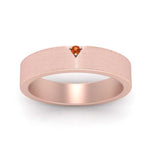 Load image into Gallery viewer, Classic V Shaped Solitaire Stone Mens Band
