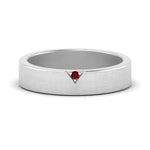 Load image into Gallery viewer, Classic V Shaped Solitaire Stone Mens Band
