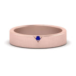 Load image into Gallery viewer, Classic V Shaped Solitaire Stone Mens Band
