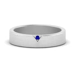 Load image into Gallery viewer, Classic V Shaped Solitaire Stone Mens Band

