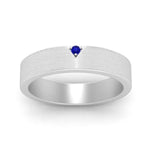 Load image into Gallery viewer, Classic V Shaped Solitaire Stone Mens Band
