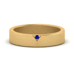 Load image into Gallery viewer, Classic V Shaped Solitaire Stone Mens Band
