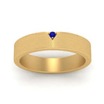 Load image into Gallery viewer, Classic V Shaped Solitaire Stone Mens Band
