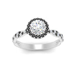 Load image into Gallery viewer, classic-vine-halo-round-black-diamond-engagement-ring-in-white-gold-FD9126RORGBLACKANGLE5-NL-WG_b6667974-b1f0-48f1-b972-65ba2db880ba?v=1757924964

