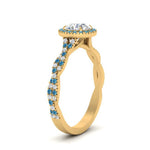 Load image into Gallery viewer, classic-vine-halo-round-blue-topaz-engagement-ring-in-yellow-gold-FD9126RORGICBLTOANGLE2-NL-YG?v=1757924865
