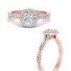 Load image into Gallery viewer, classic-vine-halo-round-diamond-engagement-ring-in-rose-gold-FD9126RORANGLE3-NL-RG?v=1757924865
