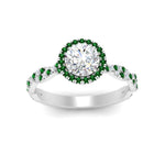 Load image into Gallery viewer, classic-vine-halo-round-emerald-engagement-ring-in-white-gold-FD9126RORGEMGRANGLE5-NL-WG_5f0e6642-fa5b-47fe-959d-c153b3c4beac?v=1757924964
