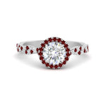 Load image into Gallery viewer, classic-vine-halo-round-ruby-engagement-ring-in-white-gold-FD9126RORGRUDR-NL-WG?v=1757924865
