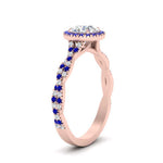 Load image into Gallery viewer, classic-vine-halo-round-sapphire-engagement-ring-in-rose-gold-FD9126RORGSABLANGLE2-NL-RG_c71ea303-bb80-48d9-a512-e7a8ef7d2865?v=1757924964
