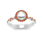 Load image into Gallery viewer, classic-vine-halo-semi-mount-orange-sapphire-engagement-ring-in-white-gold-FD9126SMRGSAORANGLE5-NL-WG?v=1757924986
