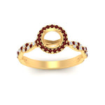 Load image into Gallery viewer, classic-vine-halo-semi-mount-ruby-engagement-ring-in-yellow-gold-FD9126SMRGRUDRANGLE5-NL-YG?v=1757924986

