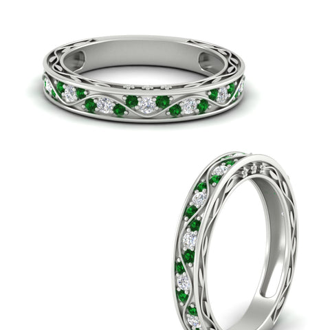 classic-vintage-filigree-pave-emerald-wedding-ring-for-women-in-white-gold-fdens3543bgemgrangle3-nl-wg.jpg