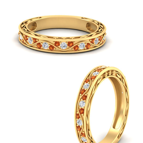 classic-vintage-filigree-pave-orange-sapphire-wedding-ring-for-women-in-yellow-gold-fdens3543bgsaorangle3-nl-yg.jpg