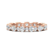 Classy Eternity Design 1.30 Ct Round Diamond Band