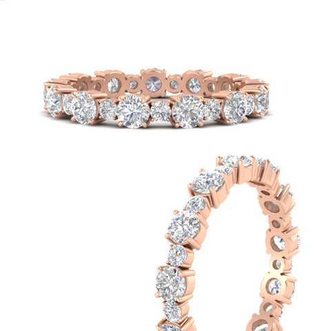 Classy Eternity Design 1.30 Ct Round Diamond Band