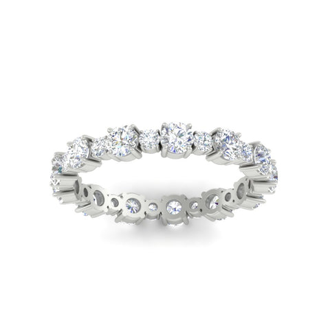 Classy Eternity Design 1.30 Ct Round Diamond Band