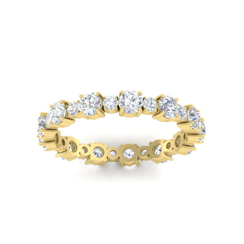 Classy Eternity Design 1.30 Ct Round Diamond Band