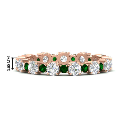 Classy Eternity Design 1.30 Ct Round Diamond Band
