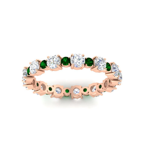 Classy Eternity Design 1.30 Ct Round Diamond Band