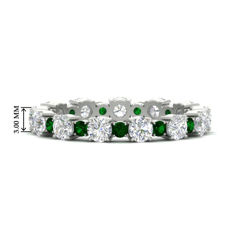 Classy Eternity Design 1.30 Ct Round Diamond Band