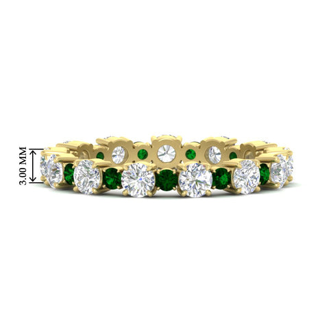 Classy Eternity Design 1.30 Ct Round Diamond Band
