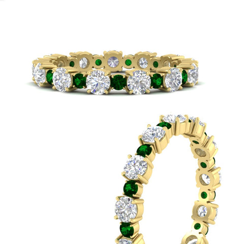 Classy Eternity Design 1.30 Ct Round Diamond Band