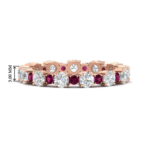 Classy Eternity Design 1.30 Ct Round Diamond Band