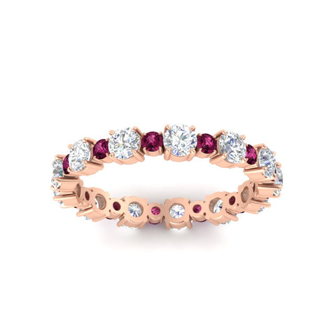 Classy Eternity Design 1.30 Ct Round Diamond Band