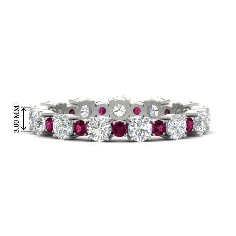 Classy Eternity Design 1.30 Ct Round Diamond Band