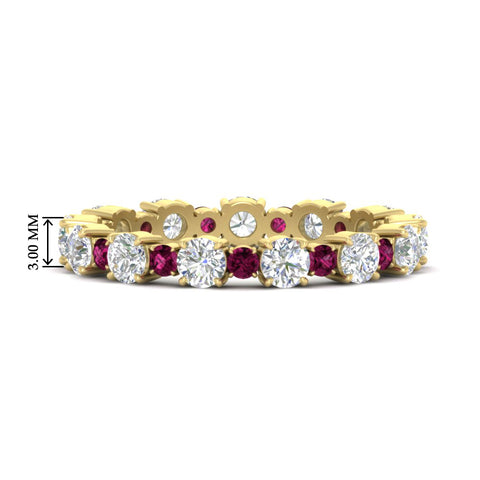 Classy Eternity Design 1.30 Ct Round Diamond Band