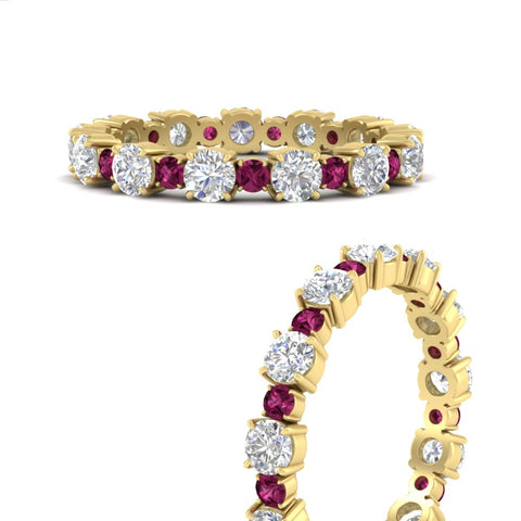 Classy Eternity Design 1.30 Ct Round Diamond Band