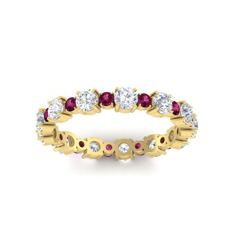Classy Eternity Design 1.30 Ct Round Diamond Band