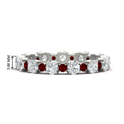 Classy Eternity Design 1.30 Ct Round Diamond Band