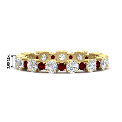 Classy Eternity Design 1.30 Ct Round Diamond Band