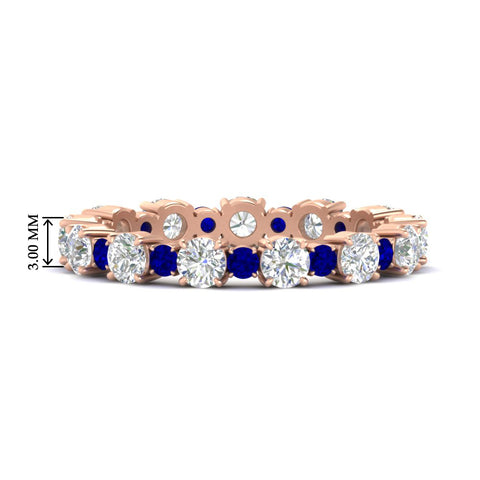 Classy Eternity Design 1.30 Ct Round Diamond Band