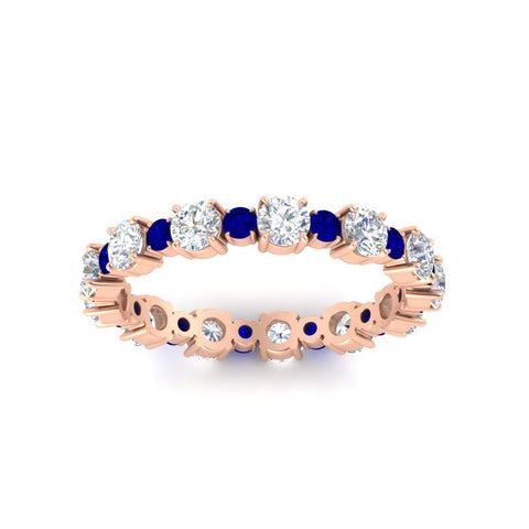 Classy Eternity Design 1.30 Ct Round Diamond Band