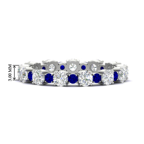 Classy Eternity Design 1.30 Ct Round Diamond Band