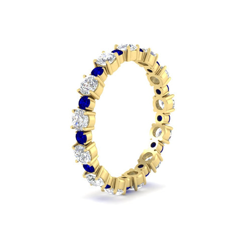 Classy Eternity Design 1.30 Ct Round Diamond Band