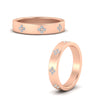 Load image into Gallery viewer, clover-leaf-flower-diamond-band-ring-in-rose-gold-FD11316BANGLE3-NL-RG.jpg
