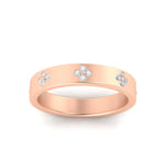 Load image into Gallery viewer, clover-leaf-flower-diamond-band-ring-in-rose-gold-FD11316BANGLE3-NL-RG.jpg
