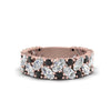 Load image into Gallery viewer, cluster-anniversary-black-diamond-ring-in-rose-gold-FD10124BGBLACK-NL-RG.jpg