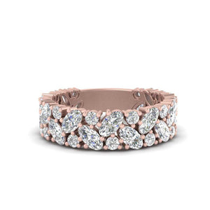 Cluster Anniversary Ring